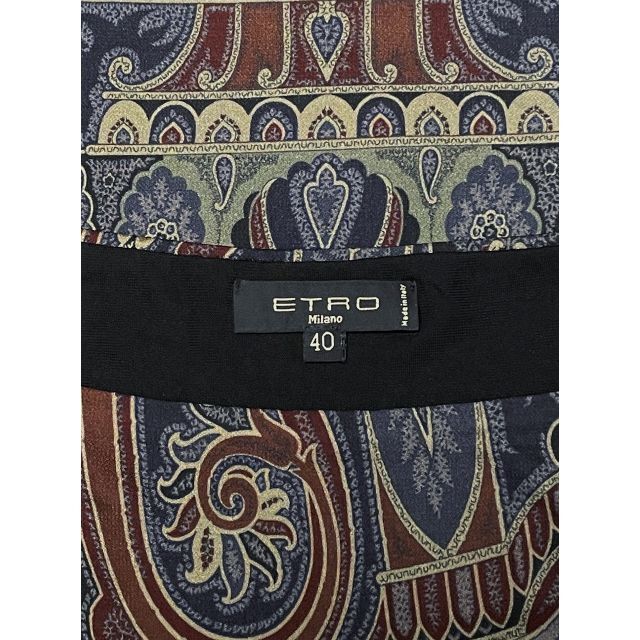 ETRO(エトロ)の新品 ETRO エトロ 柄物ワンピース レディースのワンピース(ひざ丈ワンピース)の商品写真