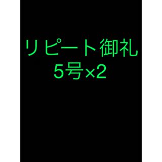 さびき 仕掛け針 2枚◎5号×2点　他より太く丈夫な糸 最安値(釣り糸/ライン)