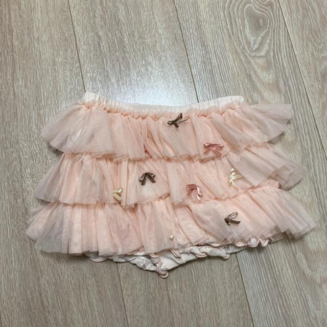 TOCCA(トッカ)のトッカ　チュールショートパンツ　フリーサイズ キッズ/ベビー/マタニティのベビー服(~85cm)(スカート)の商品写真