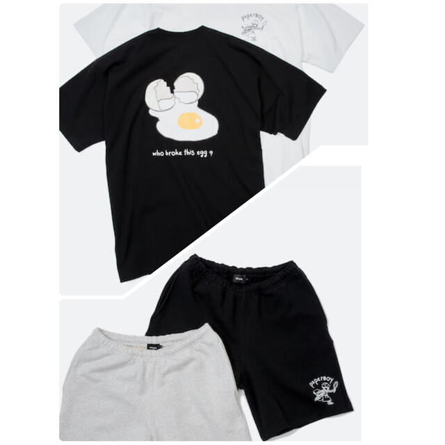 BEAMS(ビームス)のPAPERBOY × BEAMS T-Shirt+ Sweat Shorts メンズのトップス(Tシャツ/カットソー(半袖/袖なし))の商品写真