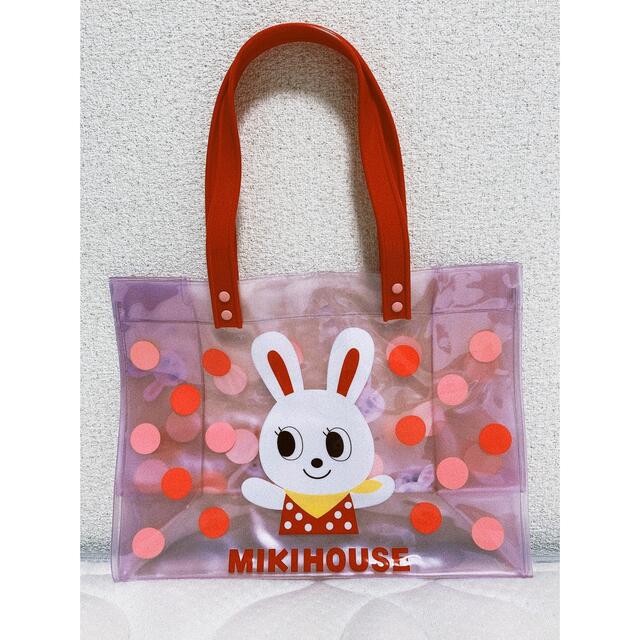 mikihouse(ミキハウス)の美品　ミキハウス　うさこ　プールバッグ　ビニールバック　バッグ キッズ/ベビー/マタニティのこども用バッグ(その他)の商品写真