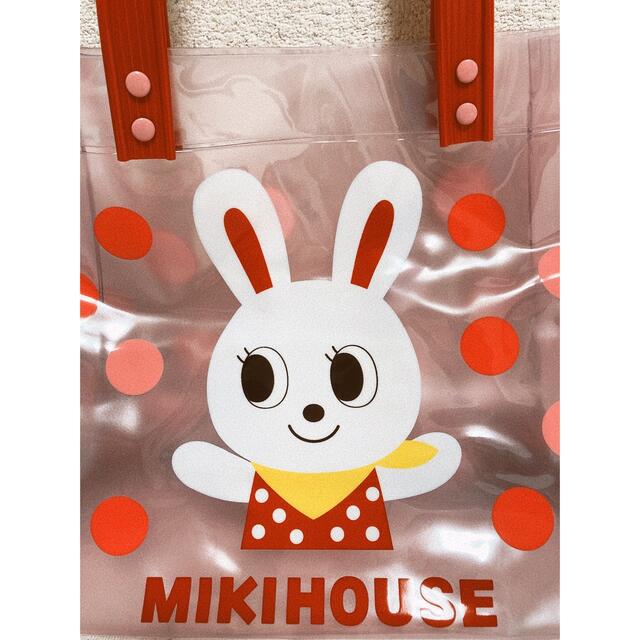 mikihouse(ミキハウス)の美品　ミキハウス　うさこ　プールバッグ　ビニールバック　バッグ キッズ/ベビー/マタニティのこども用バッグ(その他)の商品写真