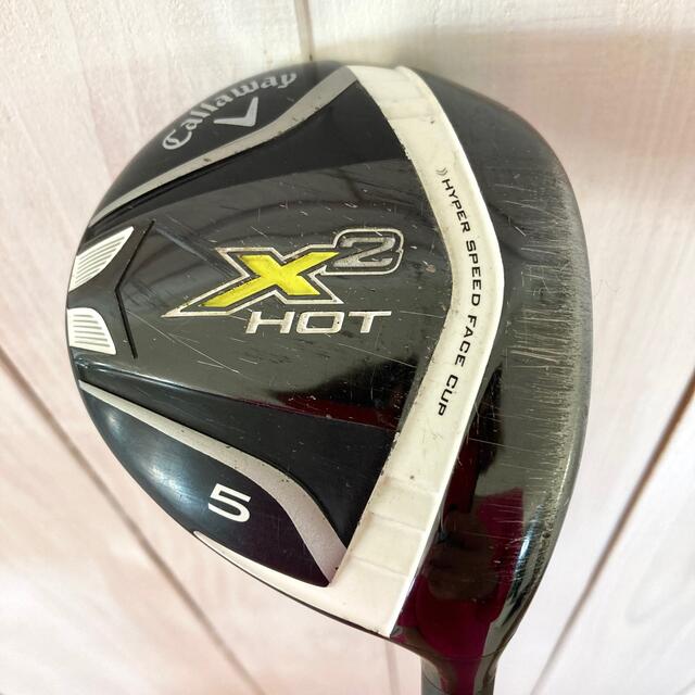 Callaway(キャロウェイ)のキャロウェイ　X2HOT FW 5番　メンズ　フェアウェイウッド スポーツ/アウトドアのゴルフ(クラブ)の商品写真