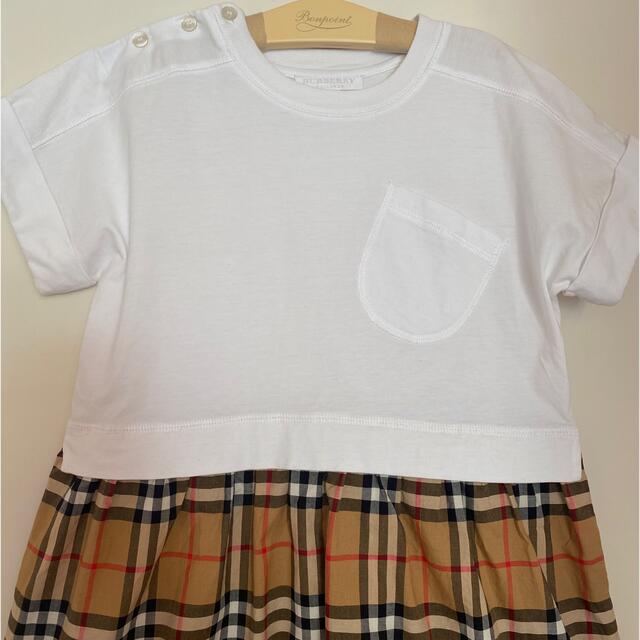 BURBERRY(バーバリー)のバーバリー　キッズ☆ワンピース☆size8 キッズ/ベビー/マタニティのキッズ服女の子用(90cm~)(ワンピース)の商品写真