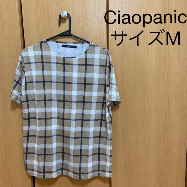 Ciaopanic(チャオパニック)のチャオパニック　Ciaopanic チェックTシャツ レディースのトップス(Tシャツ(半袖/袖なし))の商品写真