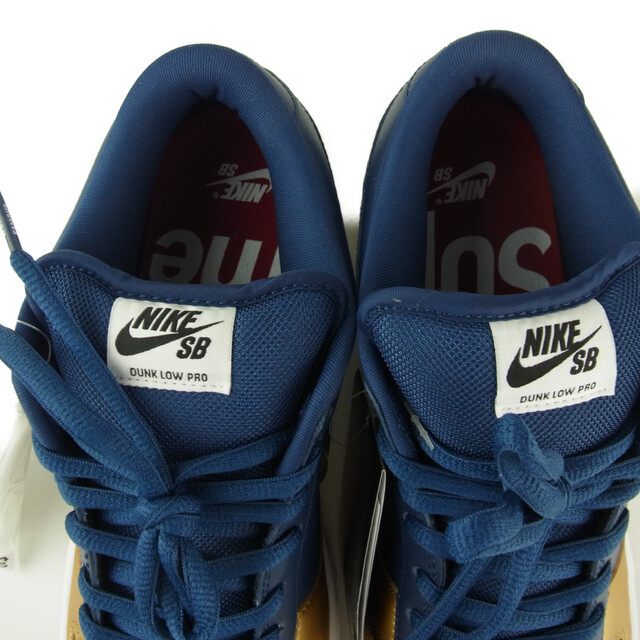 してお Supreme SB DUNK LOW OG QS METALLIC GOLD ダンク ロー