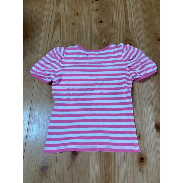 ボーダーTシャツ 120cm キッズ/ベビー/マタニティのキッズ服女の子用(90cm~)(Tシャツ/カットソー)の商品写真