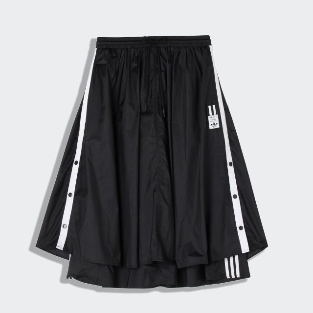 adidas(アディダス)のアディブレイク スカート ブラック Mサイズ レディースのスカート(ロングスカート)の商品写真