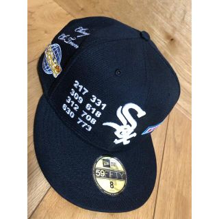 ニューエラ(NEW ERA)のNEW ERA ホワイト　ソックス  8(キャップ)