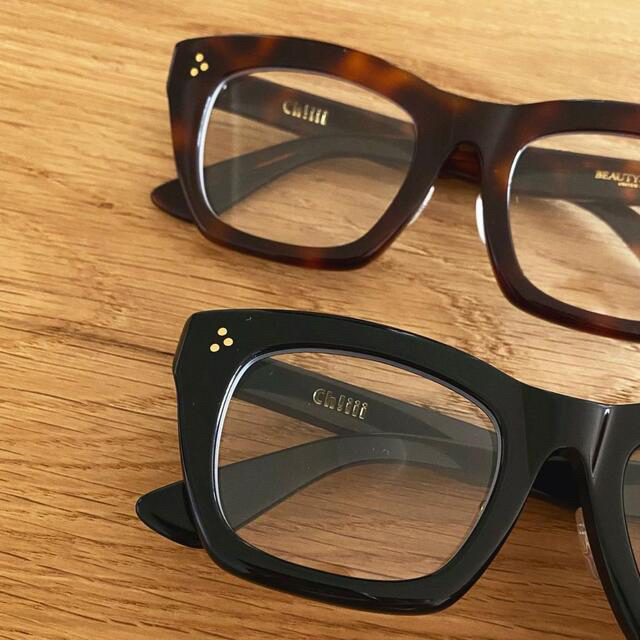 新品 ch!iii BEAUTYu0026YOUTH 金子眼鏡-