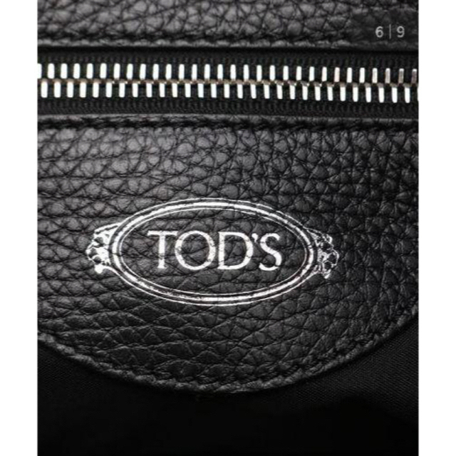 TOD'S  ダブルT  ミディアムバック　ブラック 2