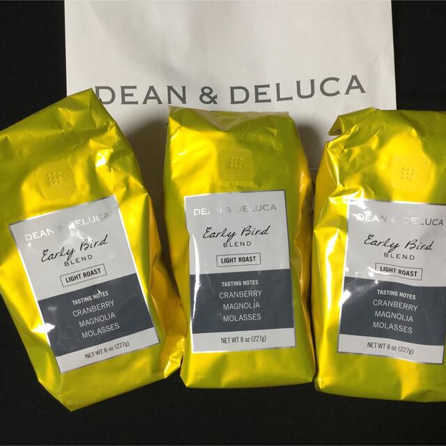 DEAN & DELUCA coffee アーリーバードブレンド 3点 食品/飲料/酒の飲料(コーヒー)の商品写真