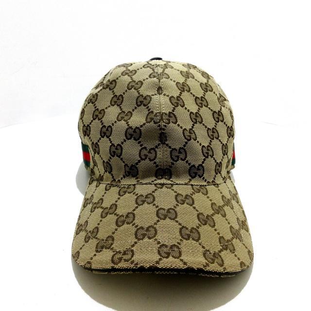 Gucci - GUCCI(グッチ) キャップ M美品 - 200035の通販 by ブラン