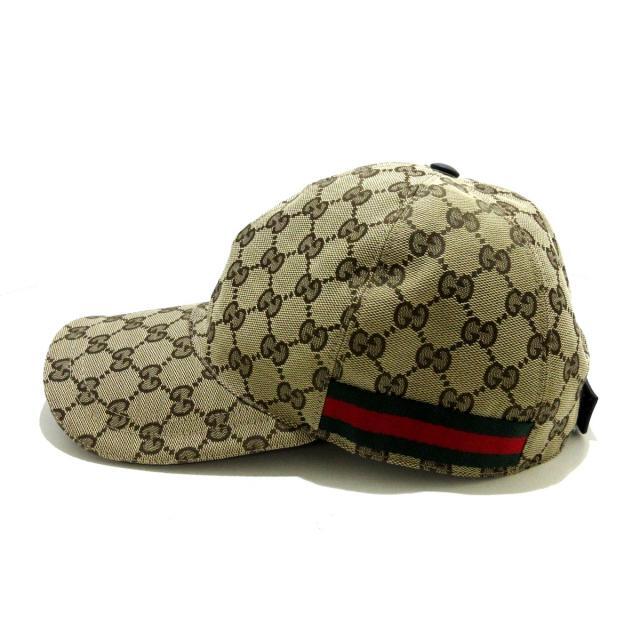 Gucci(グッチ)のGUCCI(グッチ) キャップ M美品  - 200035 レディースの帽子(キャップ)の商品写真