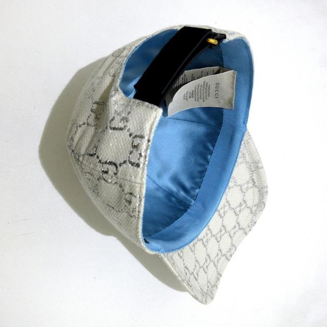 グッチ キャップ L美品 631953 3HK75 ラメ - キャップ