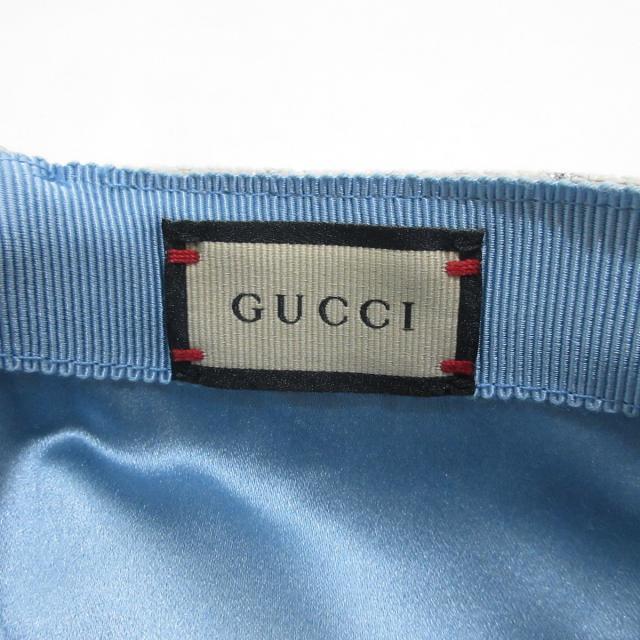 Gucci(グッチ)のグッチ キャップ L美品  631953 3HK75 ラメ レディースの帽子(キャップ)の商品写真