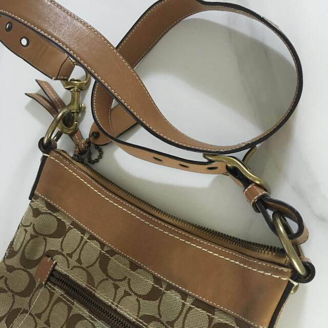 コーチcoach ショルダーバッグ　美品　上質本革正規品 1