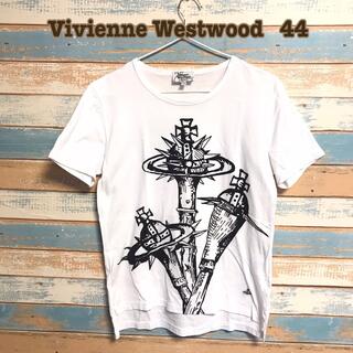 ヴィヴィアンウエストウッド(Vivienne Westwood)の<美品> ヴィヴィアンウエストウッド マン tシャツ オーブ 44(Tシャツ/カットソー(半袖/袖なし))