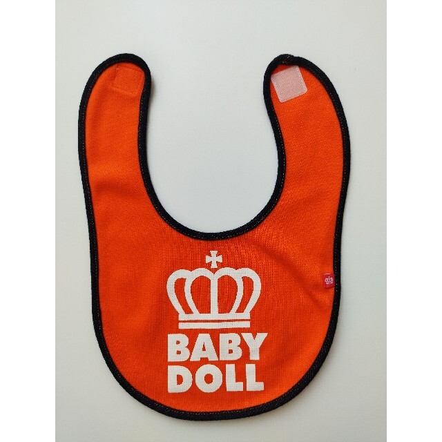 ベビードールスタイ★baby dollよだれかけ３枚セット★ キッズ/ベビー/マタニティのこども用ファッション小物(ベビースタイ/よだれかけ)の商品写真