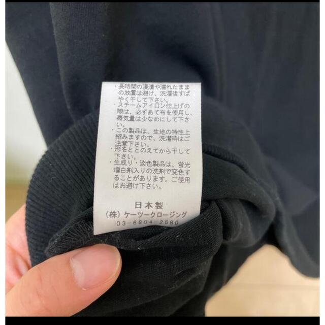 nico様専用です⭐︎yori 黒トップス レディースのトップス(カットソー(半袖/袖なし))の商品写真