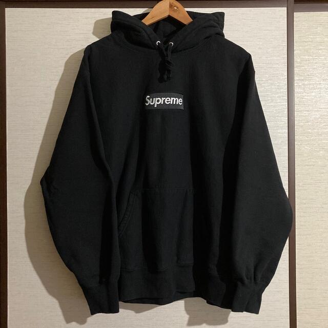 極美品】Supreme Box logo Hooded Sweatshirt 世界的に有名な www