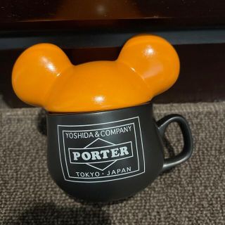 ポーター(PORTER)のPorter ふた付きマグカップ　かなりレア商品(グラス/カップ)