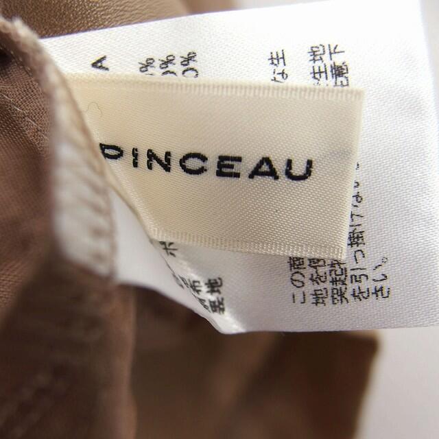 PINCEAU(パンソー)のパンソー Pinceau ワンピース ベアトップ 膝丈 切替 無地 シンプル レディースのワンピース(ひざ丈ワンピース)の商品写真