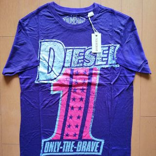 ディーゼル(DIESEL)の【104】ディーゼル/DIESEL  BIGロゴ&No.1Tee 新品/未使用(Tシャツ/カットソー(半袖/袖なし))