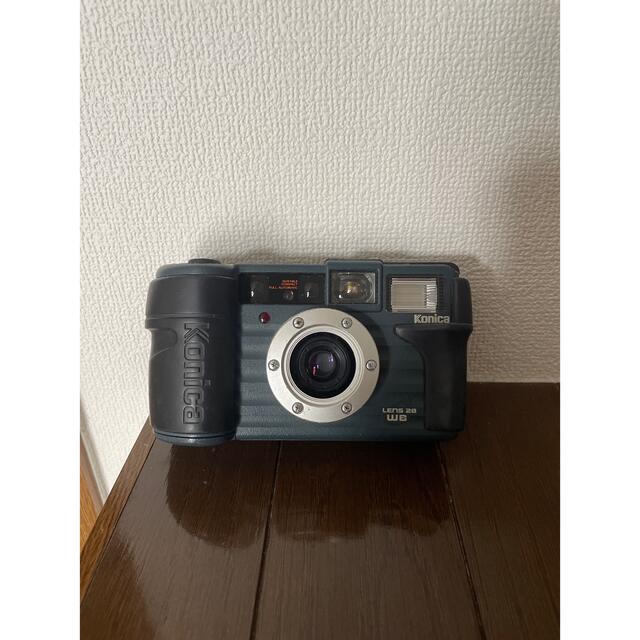 KONICA MINOLTA(コニカミノルタ)のKONICA コニカ 現場監督 WIDE 28 コンパクトフィルムカメラ スマホ/家電/カメラのカメラ(フィルムカメラ)の商品写真