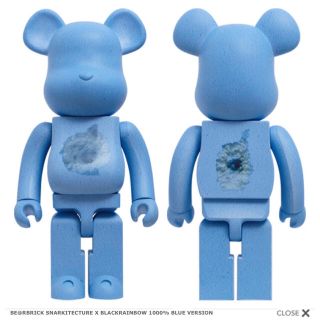 メディコムトイ(MEDICOM TOY)のBE@RBRICK SNARKITECTURE X BLACKRAINBOW(その他)