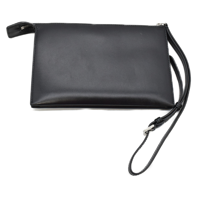 JIL SANDER ジルサンダー TOOTIE WALLET トゥタイウォレット 2WAY レザークラッチバッグ ブラック