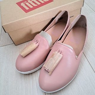 フィットフロップ(fitflop)のfitflop　フィットフロップ ローファー　ピンク(ローファー/革靴)