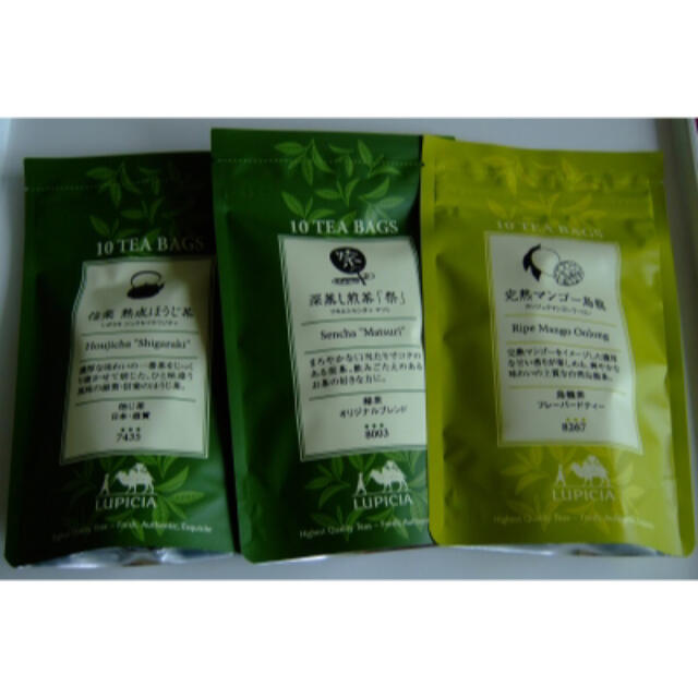 LUPICIA(ルピシア)のLUPICIA/ルピシアのティーバック･3種･ほうじ茶･緑茶･烏龍茶 食品/飲料/酒の飲料(茶)の商品写真