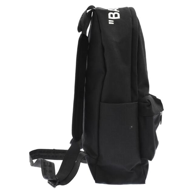 OFF-WHITE オフホワイト Nylon BackPack With Lettering OMNB003R20521038 ナイロンバックパック リュック ブラック 2