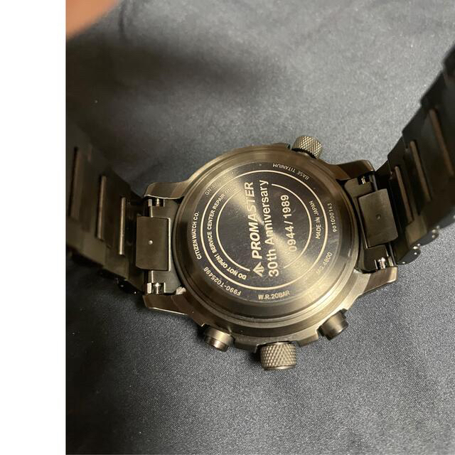 CITIZEN(シチズン)の未使用　GPS衛星電波時計　プロマスター30周年限定モデル世界限定1989本 メンズの時計(腕時計(アナログ))の商品写真