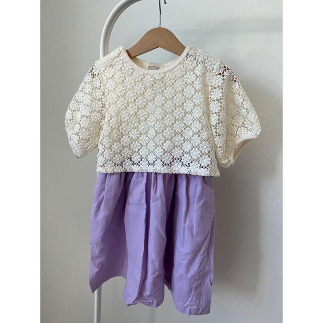 petit main(プティマイン)のpetit mainワンピース キッズ/ベビー/マタニティのキッズ服女の子用(90cm~)(ワンピース)の商品写真