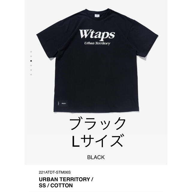 トップスWTAPS SPOT Tシャツ　Lサイズ　ブラック　ダブルタップス