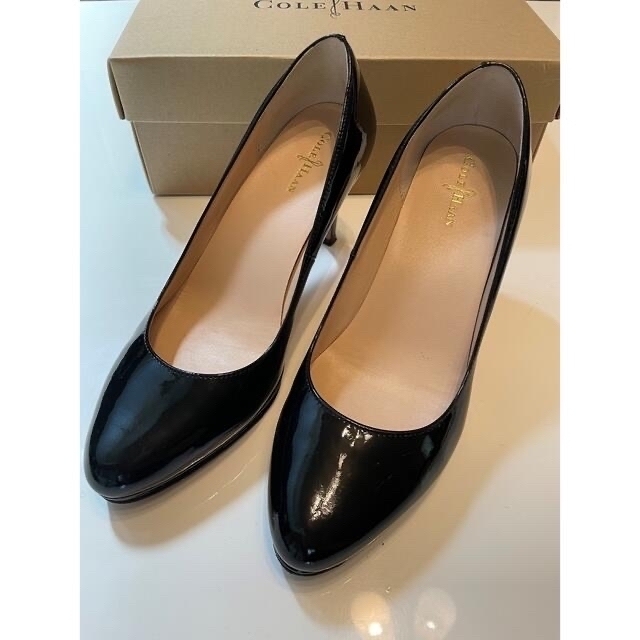 Cole Haan(コールハーン)の美品　コールハーン　パンプス 黒 レディースの靴/シューズ(ハイヒール/パンプス)の商品写真