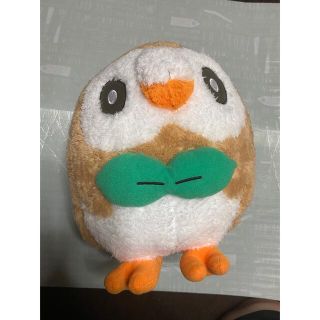 ポケピース　ぬいぐるみ（おやすみVer.）モクロー　めちゃでかモクローぬいぐるみ