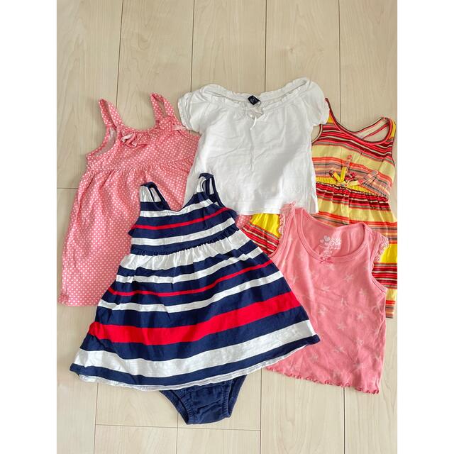 babyGAP(ベビーギャップ)のベビーギャップ　女の子　夏物　まとめ売り キッズ/ベビー/マタニティのベビー服(~85cm)(ワンピース)の商品写真