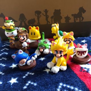 チョコエッグ マリオ 3Dワールド フィギュア 9体セット(ゲームキャラクター)