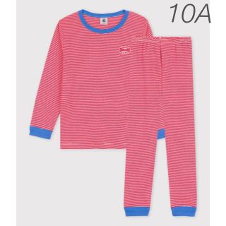 プチバトー(PETIT BATEAU)の新品未使用  プチバトー  長袖  パジャマ  10ans(パジャマ)