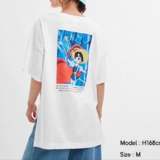 【新品】GU 手塚治虫コラボ リボンの騎士 オーバーサイズチュニックTシャツ