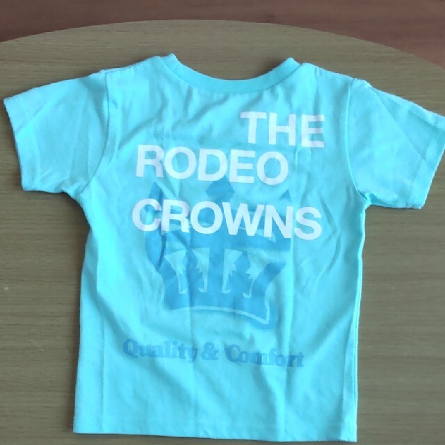 RODEO CROWNS(ロデオクラウンズ)のロデオクラウンズ　子ども　Tシャツ　Ｍサイズ　バックプリントあり キッズ/ベビー/マタニティのキッズ服男の子用(90cm~)(Tシャツ/カットソー)の商品写真