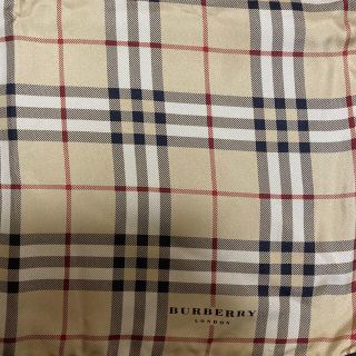 バーバリー(BURBERRY)の【Burberry】未使用 バーバリーロンドン シルク100% スカーフ(バンダナ/スカーフ)