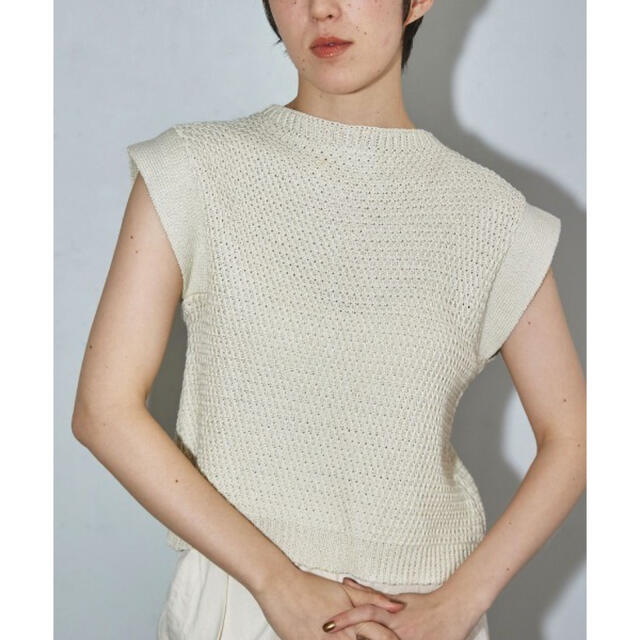 Backopen Lily-yarn Knit｜バックオープンリリーヤーンニット