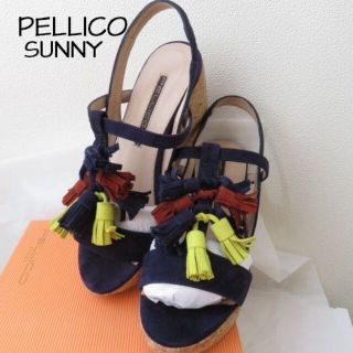 ペリーコ(PELLICO)のPELLICO SUNNY ペリーコ サニー　厚底　サンダル　サイズ３５(サンダル)