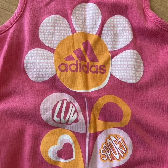 adidas(アディダス)のadidasタンクトップ  GAPタンクトップ  ミニオンズパジャマ キッズ/ベビー/マタニティのキッズ服女の子用(90cm~)(Tシャツ/カットソー)の商品写真