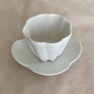 藤村佳澄　カヌレ茶器(茶杯・茶托セット)(食器)