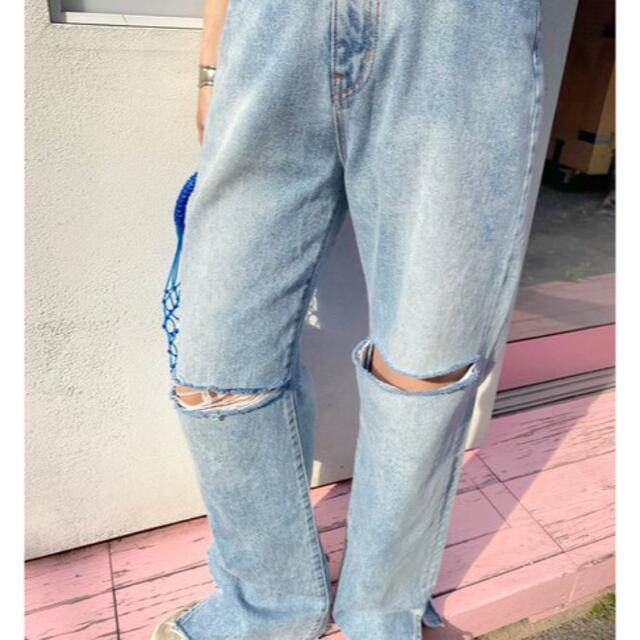 WHO'S WHO gallery デニムパンツ クラッシュ ダメージ ジーンズ www
